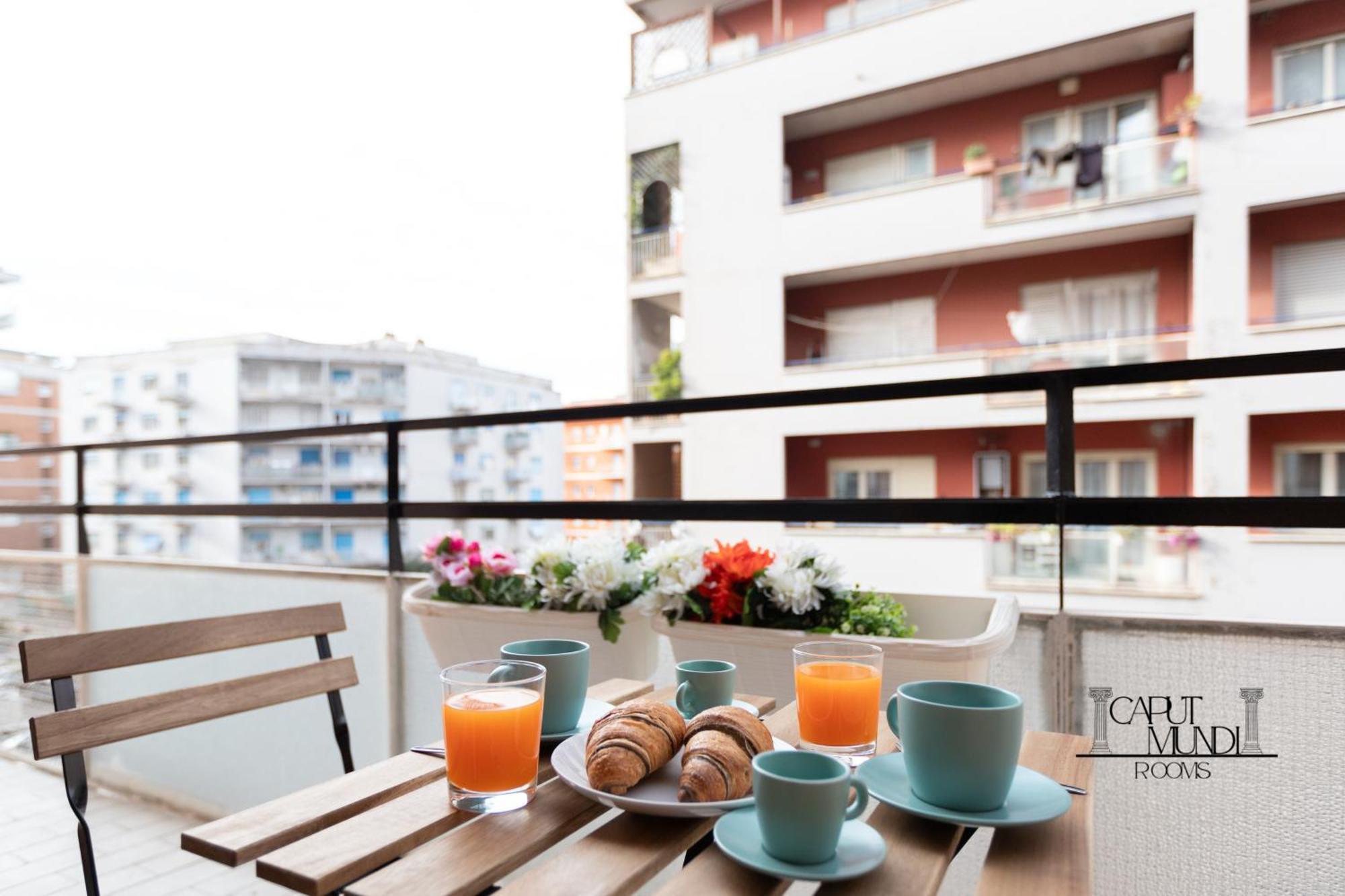 Caput Mundi Rooms - 100Mt To Metro A, Terrace, A-C, 15 Min To Center Рим Екстер'єр фото