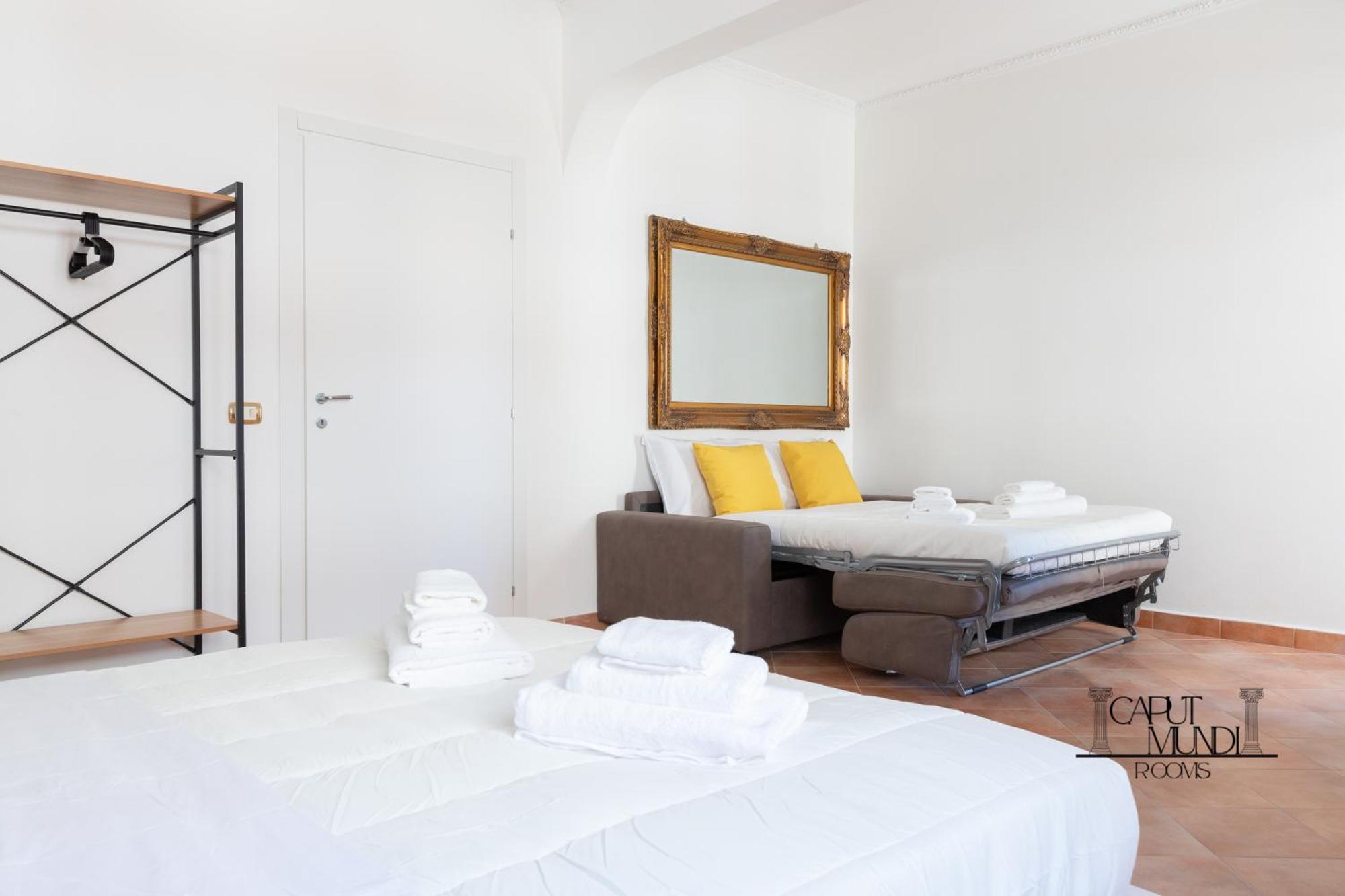 Caput Mundi Rooms - 100Mt To Metro A, Terrace, A-C, 15 Min To Center Рим Екстер'єр фото